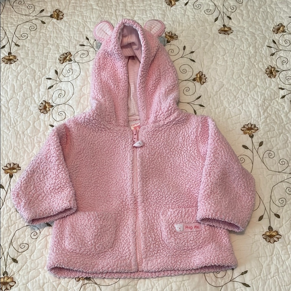 Carter’s Hooded Baby Jacket with Bear Ears